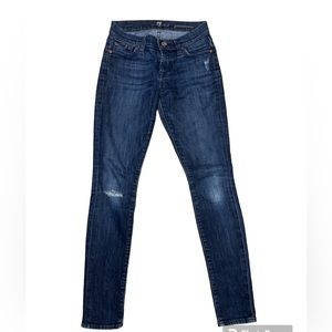 7 For All Mankind Gwenevere Skinny jeans size 24